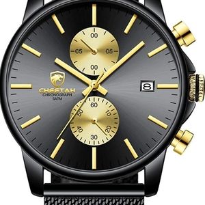 Cheetah mens fashion watch